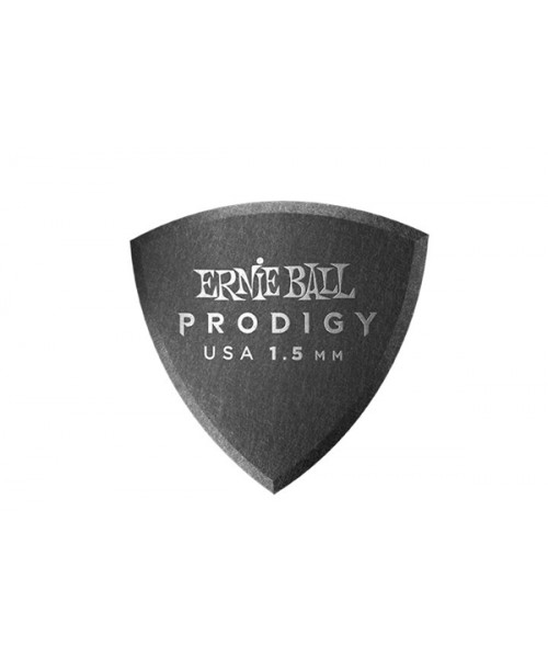 Ernie Ball 9331 Plettri Prodigy Shield Black 1,5mm Busta 6