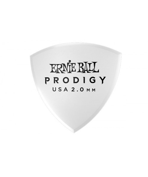 Ernie Ball 9338 Plettri Prodigy Large White 2,0mm Busta 6