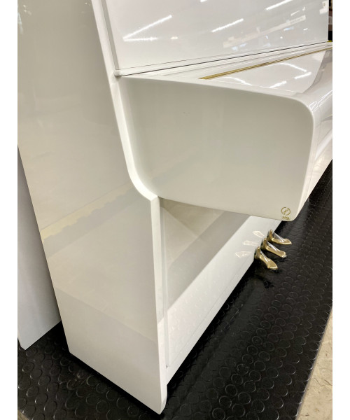 PIANOFORTE VERTICALE YAMAHA MOD. M1 BIANCO LUCIDO