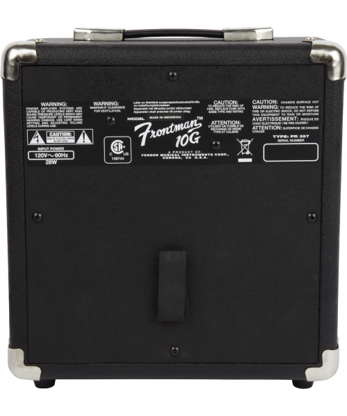 FENDER PK SQ Strat BLK GB 10G 230V EU