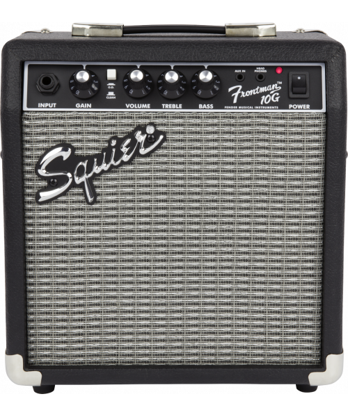 FENDER PK SQ Strat BLK GB 10G 230V EU