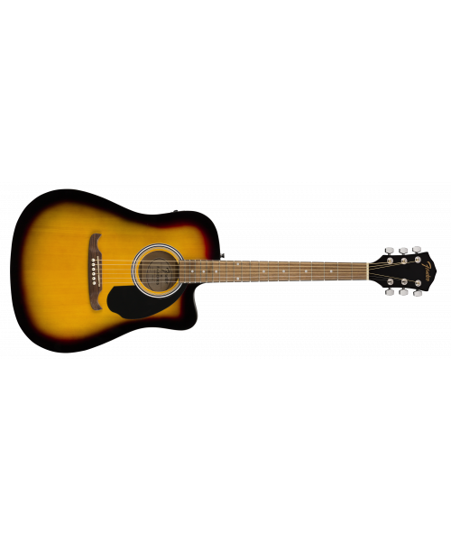 FENDER Does-125CE Dreadnought SB WN