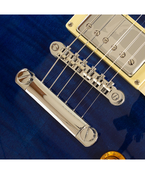 TOKAI UALS62F SBL TRADITIONAL LES PAUL STYLE SEE-THROUGH BLUE