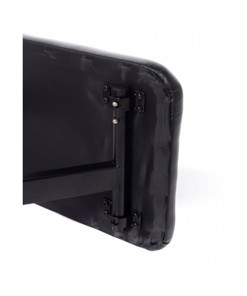 BESPECO PANCHETTA IN METALLO CON CUSCINO IN ECO PELLE