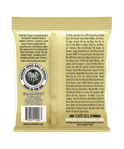 ERNIE BALL - 2006 Earthwood 80/20 Bronze Extra Light 10-50