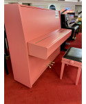 Vertical piano OFFBERG Antique rose + bench