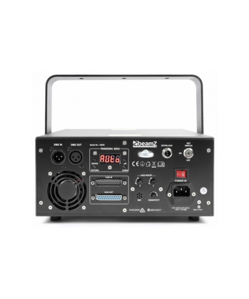 beamz Pandora 1200 TTL RGB laser
