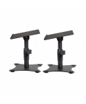 Gator GFWSPKSTMNDSK - Pair of table stand for studio monitor