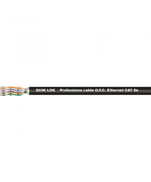 QUIK LOK ETH / 1007 BK CAT6E Ethernet Cable
