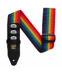 ERNIE BALL 4188 PICKHOLDER STRAP RAINBOW