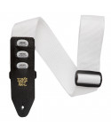 ERNIE BALL 4259 PICKHOLDER STRAP WHITE
