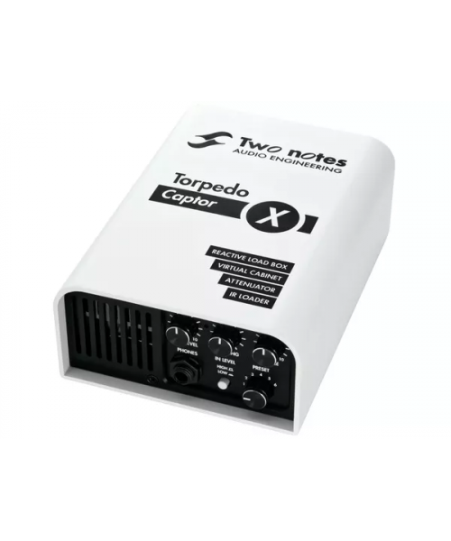 Two Notes Torpedo Captor X - Load Box, Attenuator, Simulator, IR Loader and Stereo Expander