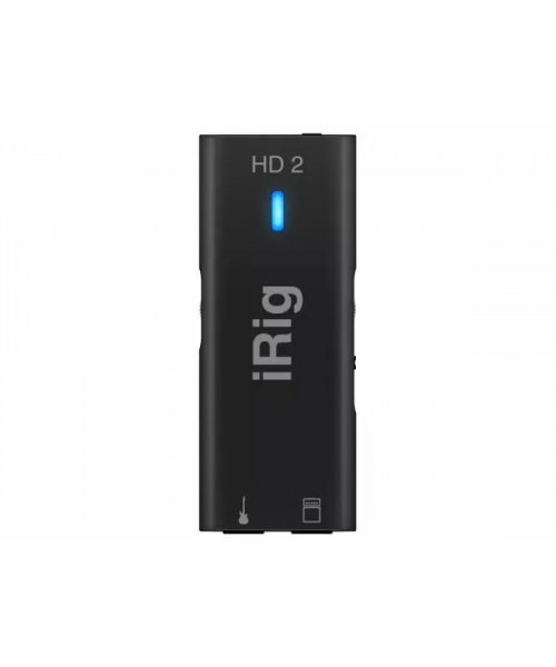 IK Multimedia Irig HD 2 - Audio interface for guitar / bass - IOS, PC and Mac systems
