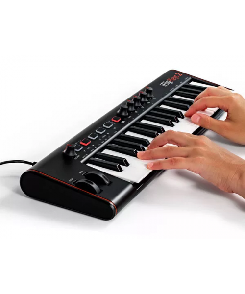 IK Multimedia iRig Keys 2 - Tastiera MIDI/Controller universale con 37 tasti mini