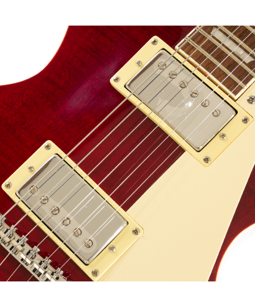 TOKAI Uals62f SBL Traditional Les Paul Style See-Through blue