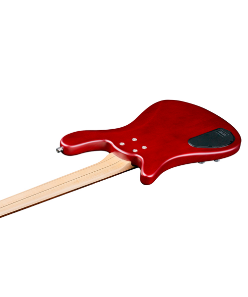 WARWICK STREAMER STANDARD 4 BURGUNDY RED TRANSPARENT SATIN + BORSA