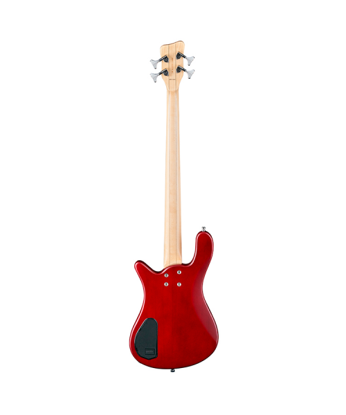 WARWICK STREAMER STANDARD 4 BURGUNDY RED TRANSPARENT SATIN + BORSA