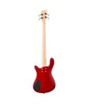 WARWICK STREAMER STANDARD 4 BURGUNDY RED TRANSPARENT SATIN + BORSA