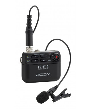 zoom f2-bt - Field Bluetooth Recorder + Lavalier Microphone