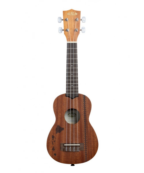 Kala ka-15c-h2- Ukulele concert ka-15 Hawaii Tatoo- c / bag 