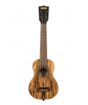 Kala ka-mg-slng- Ukulele Soprano Long Neck Spalted Mango- c / bag 