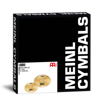 Set of Meinl HCS1418 dishes