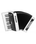 Hohner bravo ii 48 bianco a16512 silentkey