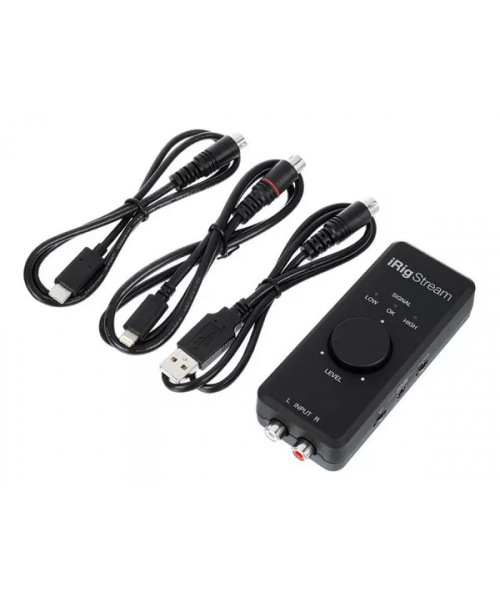 IK Multimedia iRig Stream - Interfaccia audio per streaming