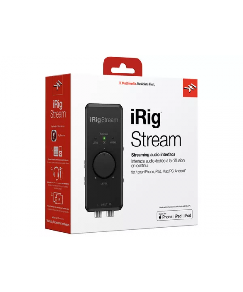 IK Multimedia iRig Stream - Interfaccia audio per streaming