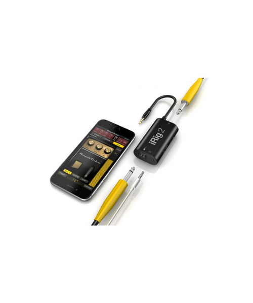 IK Multimedia Irig 2 - Audio interface for guitar / bass - Android, iOS and Mac systems
