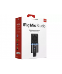 IK Multimedia iRig MIC Studio - Microfono a diaframma largo per sistemi Android, iOS, PC e MAC - nero