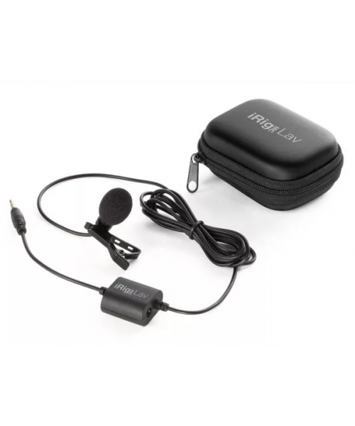 IK MULTIMEDIA IRIG MIC LAV - MICROFONO LAVALIER PER SISTEMI ANDROID, IOS E MAC