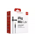 IK MULTIMEDIA IRIG MIC LAV - MICROFONO LAVALIER PER SISTEMI ANDROID, IOS E MAC