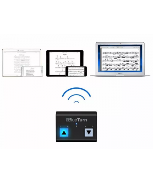 IK Multimedia iRig BlueTurn - gira pagine bluetooth per iPhone, iPad, Mac e Android