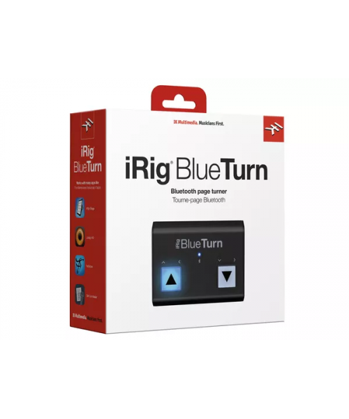 IK Multimedia iRig BlueTurn - gira pagine bluetooth per iPhone, iPad, Mac e Android