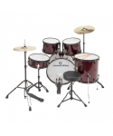 Batteria soundsation edk22b-wr wine red