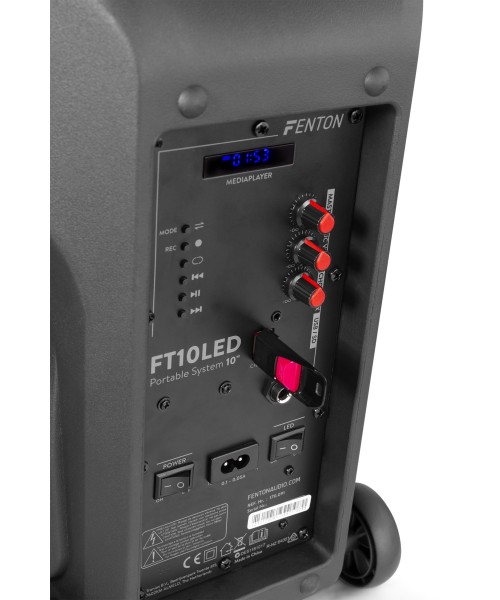 TRONIOS FT10LED Portable System 10 BT / 1UHFTRONIOS FT10LED Portable System 10 BT / 1UHF