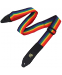 Ernie ball 4188 pickholder strap rainbow