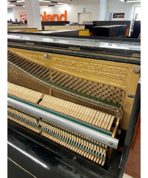 Vertical piano Satin black spaethe