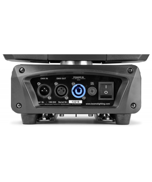 Beamz MHL1915 4in1 Mov.head 2pcs FC