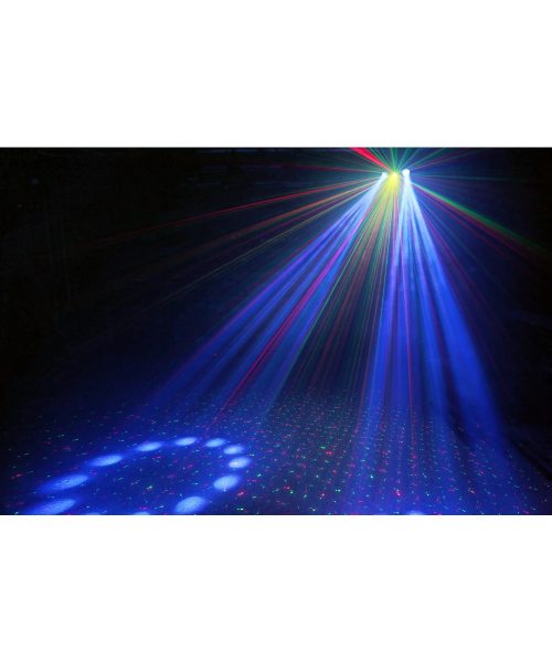 Beamz LED Terminator IV 2xmoon, Strobe