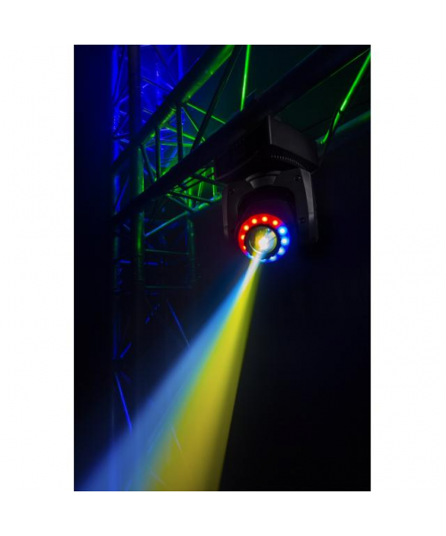 Beamz panther 35 led spot moving head with led ring