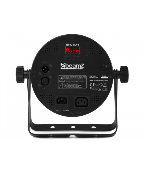 BEAMZ BAC304 ProPar Alu 12x8W 4-1 RGBW DMX