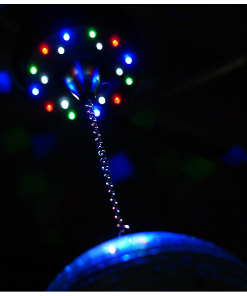 Beamz mbw18led battery mirrorball motor 18 leds