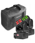 Beamz MHL36 Set 2xWash 4x9w 3in1 incl bag