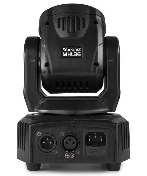 Beamz MHL36 Set 2xWash 4x9w 3in1 incl bag