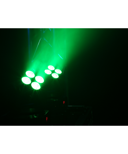 Beamz mhl36 set 2xwash 4x9w 3in1 incl bag