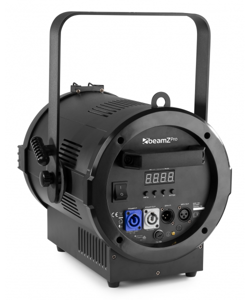 Beamz btf200cz fresnel zoom 200w rgbw led dmx 3200k