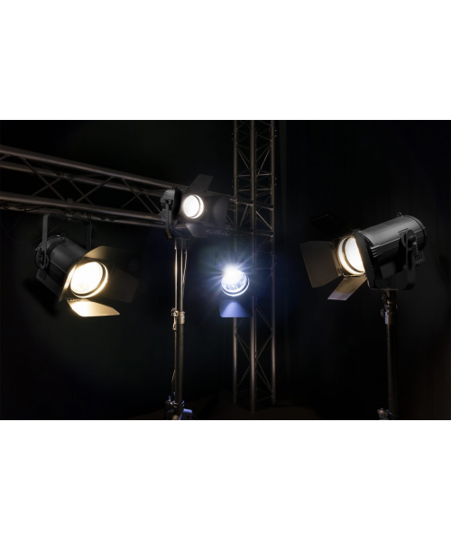 Beamz btf200cz fresnel zoom 200w rgbw led dmx 3200k