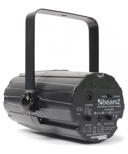 Beamz LED Moon Flower RGBWA SC BK